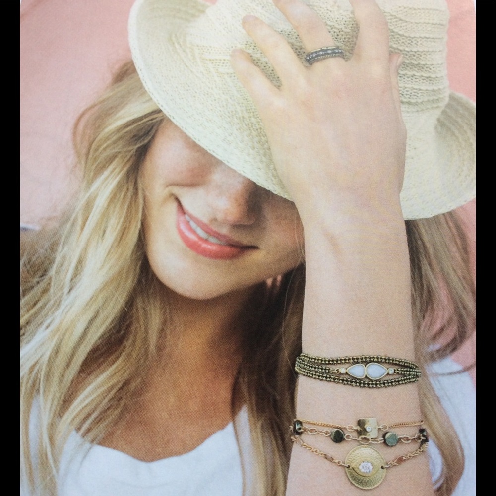 Silpada KR Wrap Bracelet Necklace